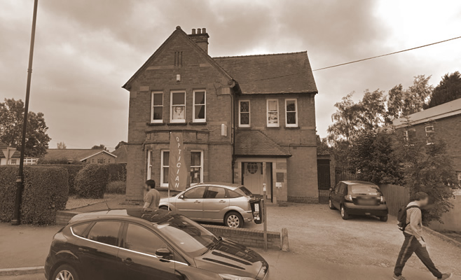 burton & wright opticians building